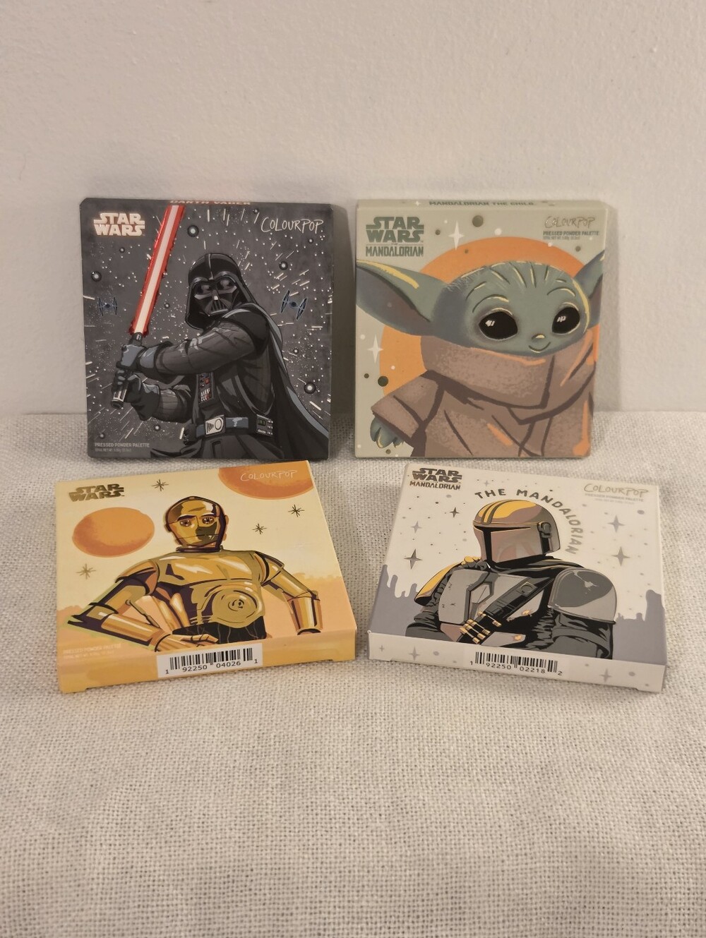 NIB ColourPop x Star Wars 4-Palette Collection Set Bundle Limited Edition